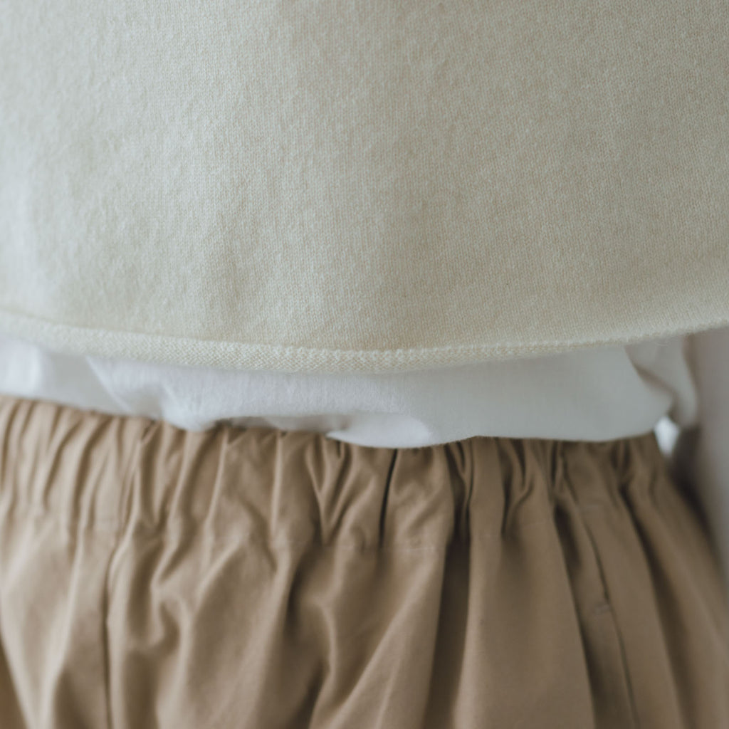 evam eva カシミアスヌード