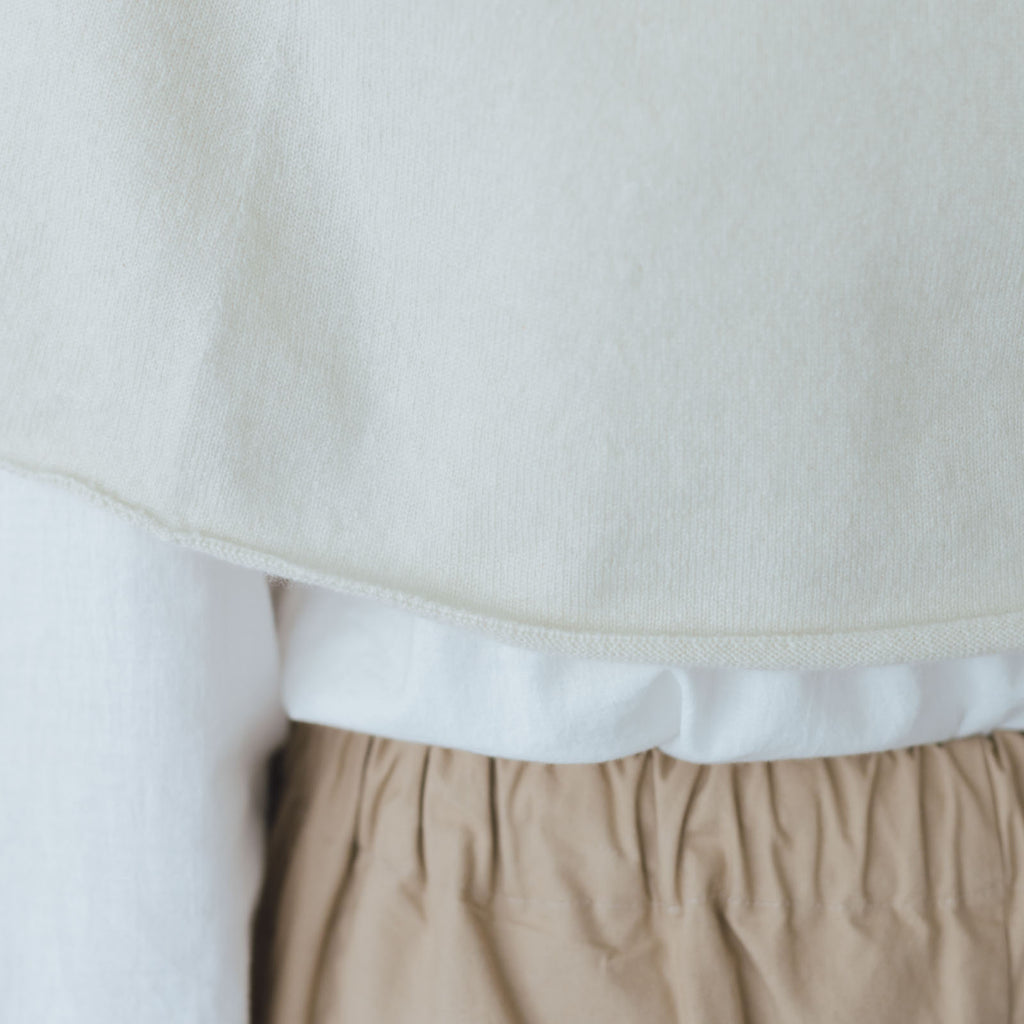 evam eva カシミアスヌード