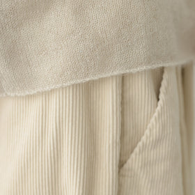 evam eva モヘアシルクプルオーバー