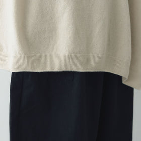 evam eva ウールポンチョ