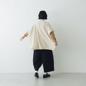 evam eva ウールポンチョ