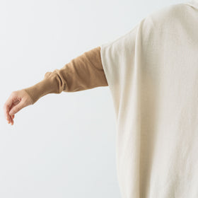 evam eva ウールポンチョ