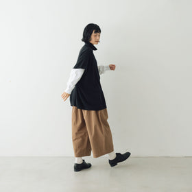 evam eva ウールポンチョ