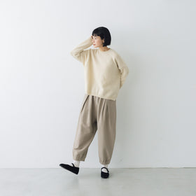 evam eva ウールフォックスプルオーバー