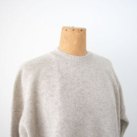 evam eva ウールフォックスプルオーバー