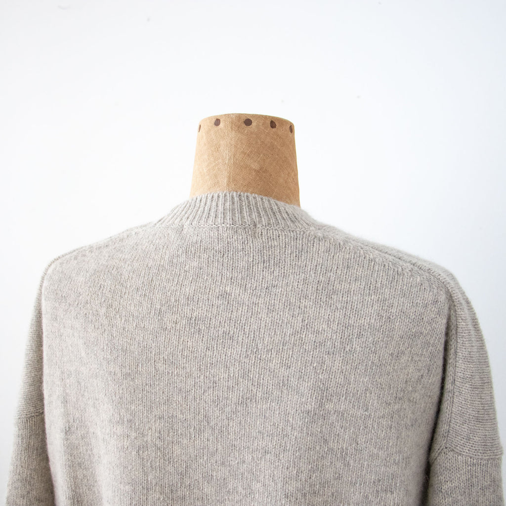 evam eva ウールフォックスプルオーバー