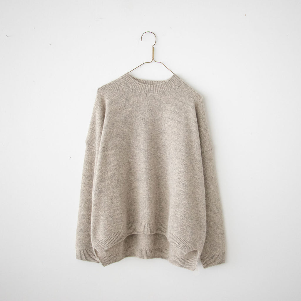 evam eva ウールフォックスプルオーバー