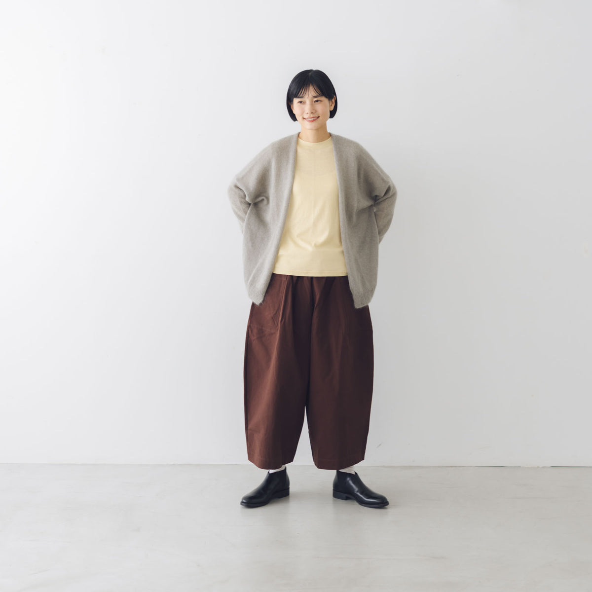 evam eva モヘアシルク カーディガン ｜くらすこと公式オンラインストア