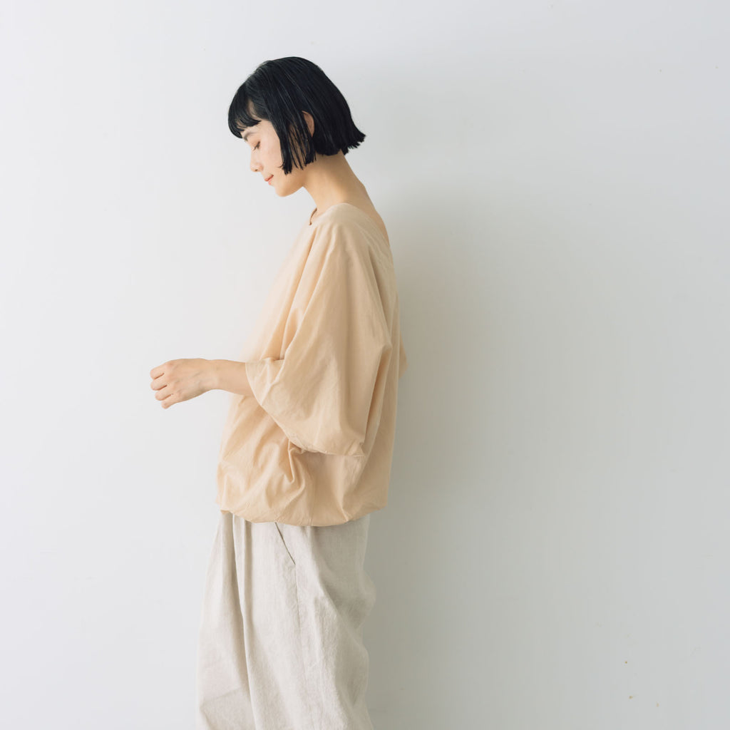 【SALE】miiThaaii コットンアディラトップス ベージュ