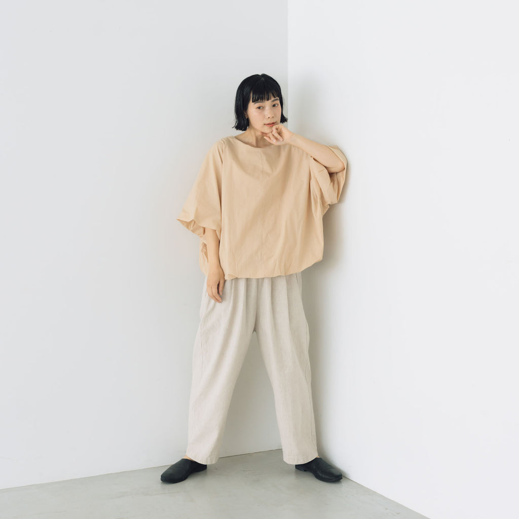 【SALE】miiThaaii コットンアディラトップス ベージュ