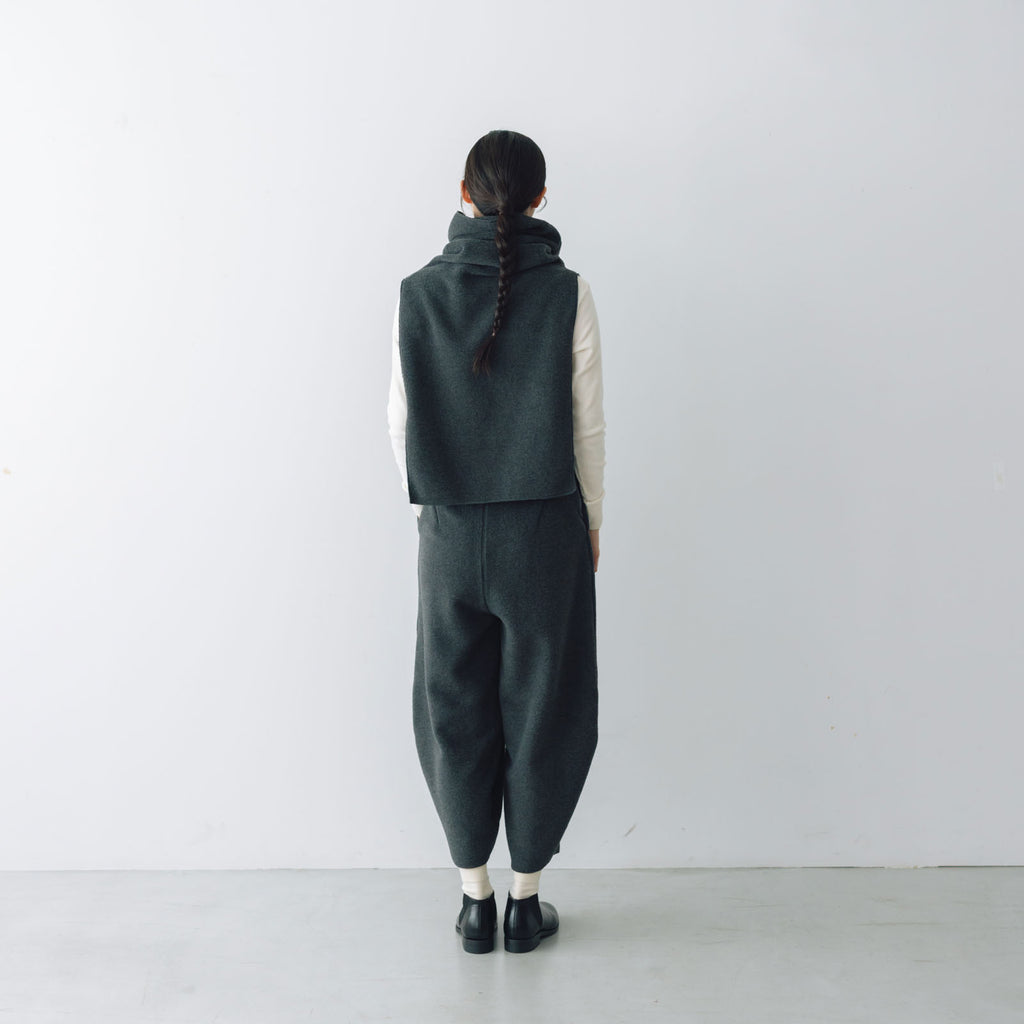 ALWEL フリース ペグパンツ