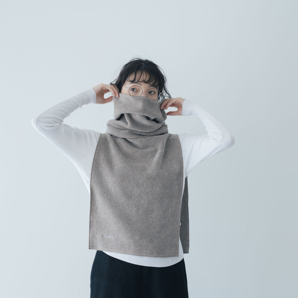 ALWEL フリース ハイネックゲイター