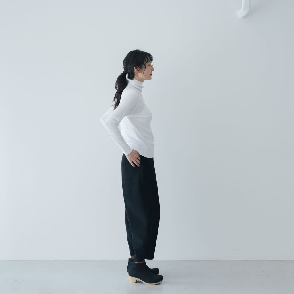 ALWEL フリース ペグパンツ