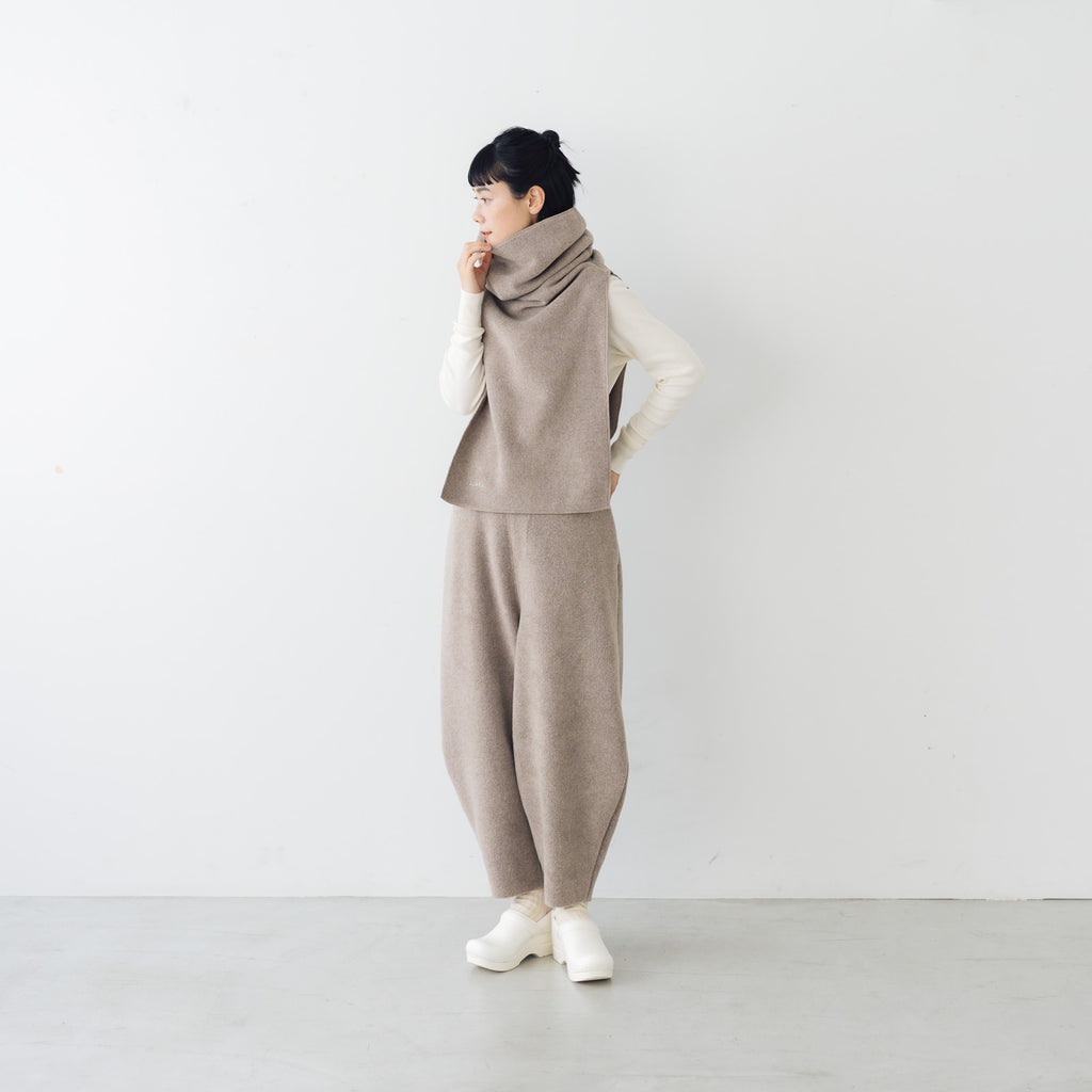 ALWEL フリース ペグパンツ