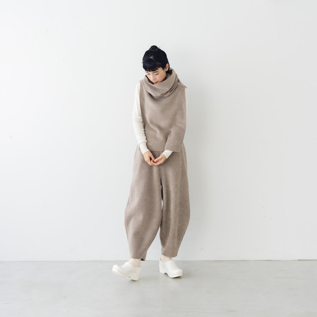 ALWEL フリース ペグパンツ