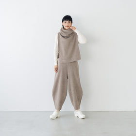 ALWEL フリース ペグパンツ