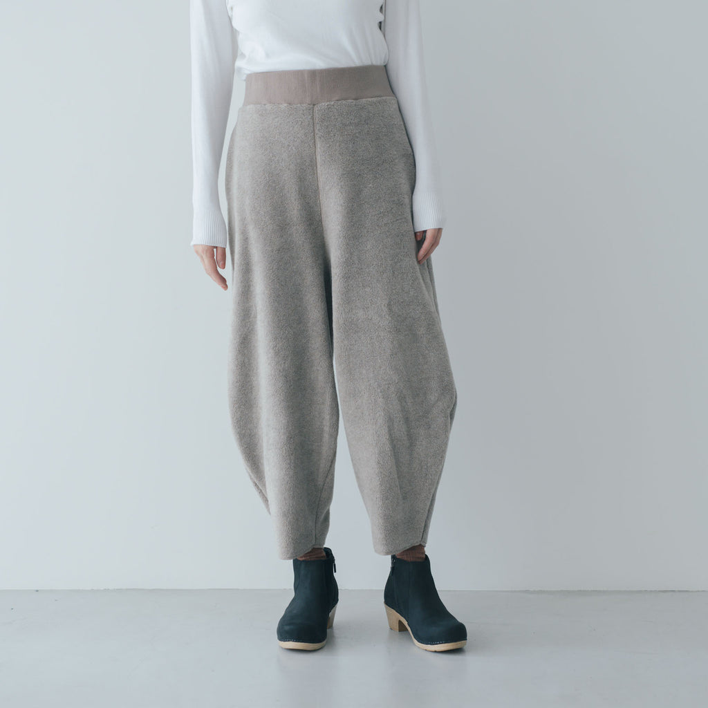 ALWEL フリース ペグパンツ