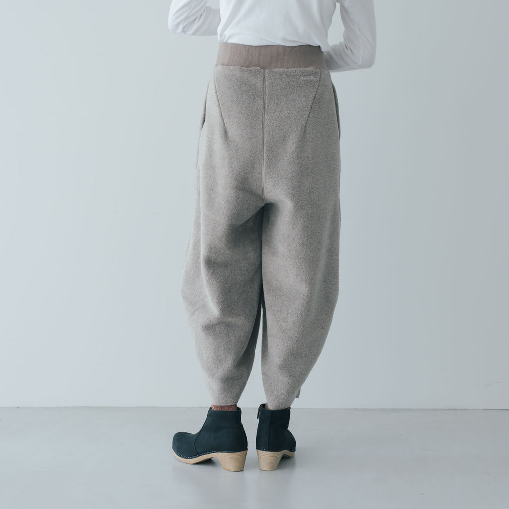 ALWEL フリース ペグパンツ