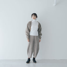 ALWEL フリース ペグパンツ