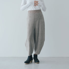 ALWEL フリース ペグパンツ