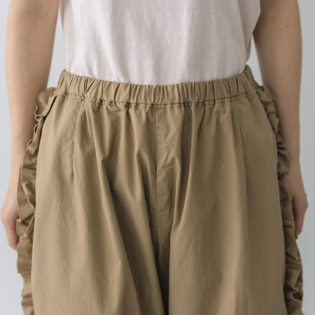 Gauze# ビビアンパンツ マットベージュ