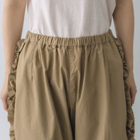 Gauze# ビビアンパンツ マットベージュ