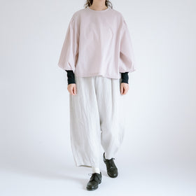 【SALE】Gauze# モダニスト ギャザースリーブ ブラウス