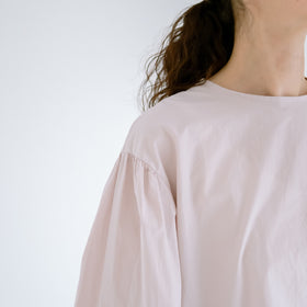 【SALE】Gauze# モダニスト ギャザースリーブ ブラウス