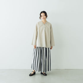 【SALE】ROBE de PEAU ガーデナーシャツ