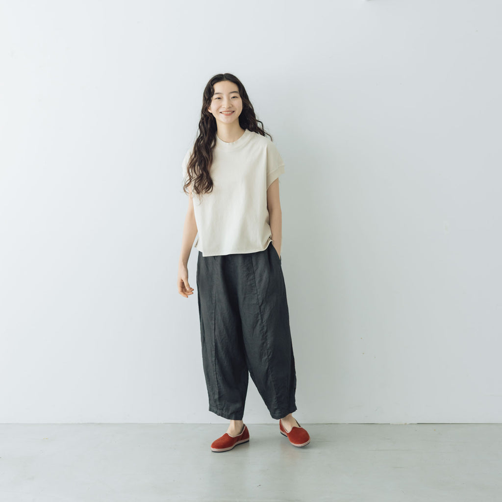 Gauze# ドライリネンチャーリーパンツ