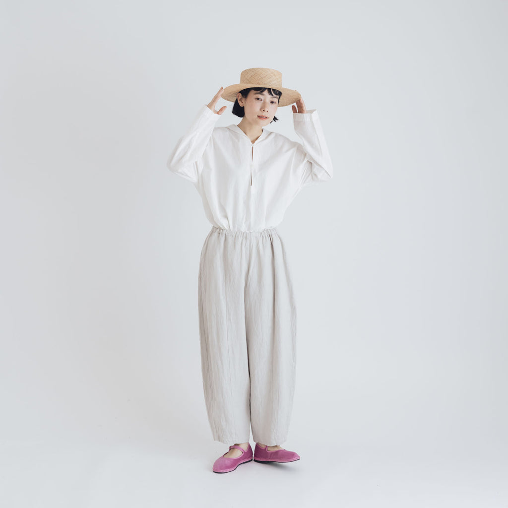 Gauze# ドライリネンチャーリーパンツ