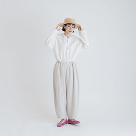 Gauze# ドライリネンチャーリーパンツ