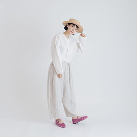 Gauze# ドライリネンチャーリーパンツ