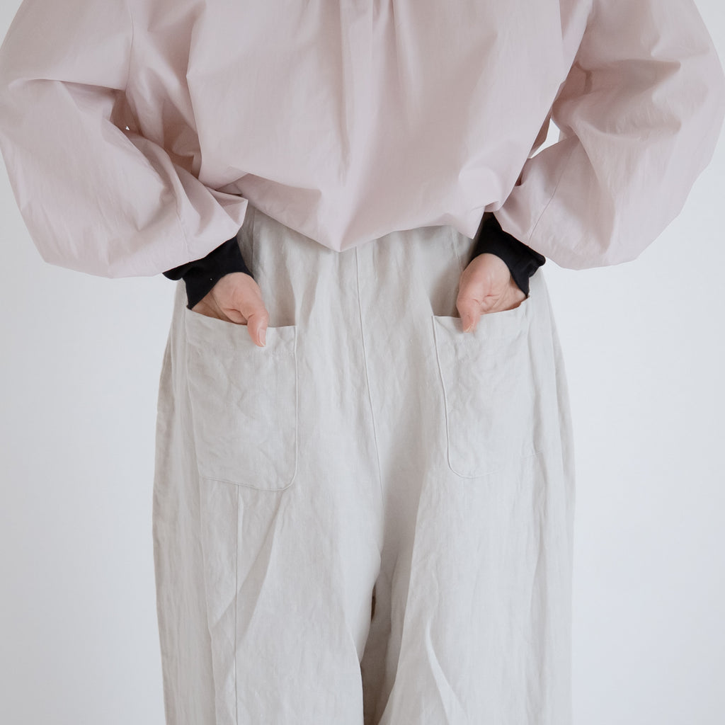 Gauze# ドライリネンチャーリーパンツ