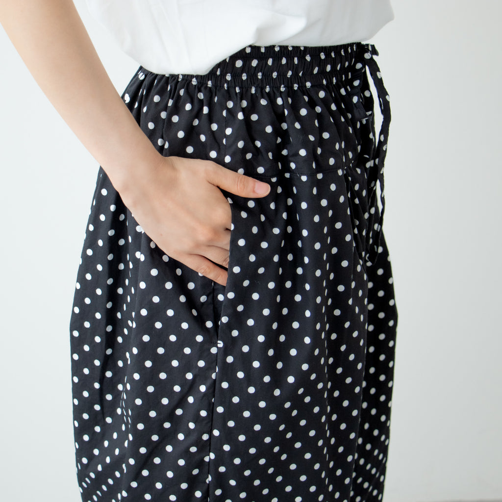 Gauze# ポルカドットワイドパンツ