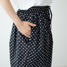 Gauze# ポルカドットワイドパンツ