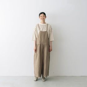 Laboratory ドルマンスリーブデラヴェボーダーTシャツ