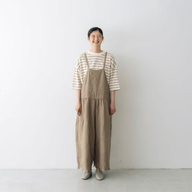 Laboratory ドルマンスリーブデラヴェボーダーTシャツ