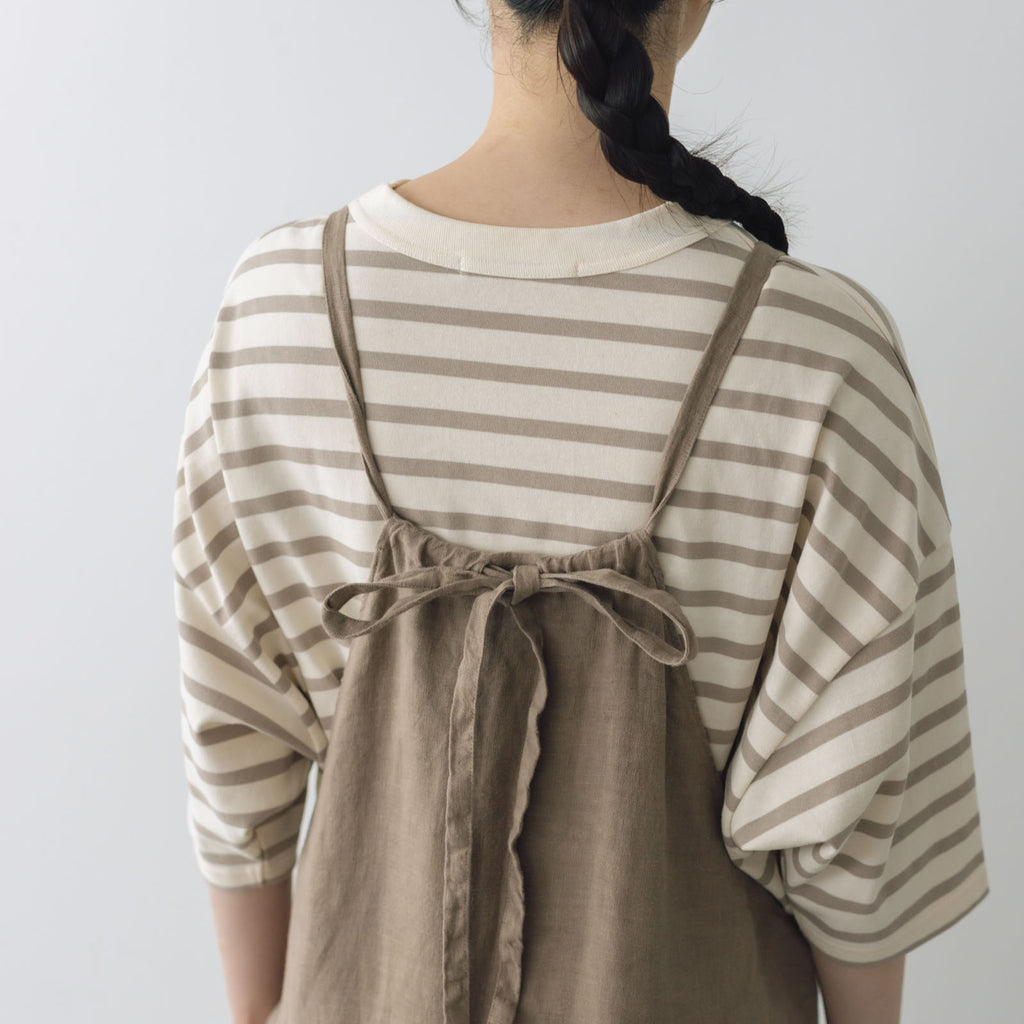 Gauze# スカラップレース トラバイユ サロペット