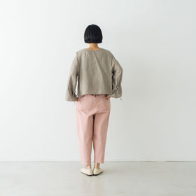 Gauze# キュリアス2wayブラウス フェードグレー