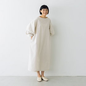【SALE】 Gauze# スリーブキュリアスワンピース