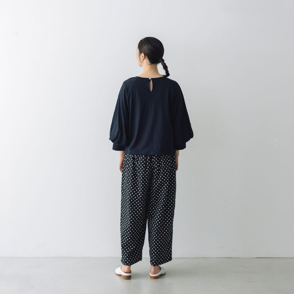 Gauze# ポルカドットワイドパンツ
