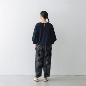 Gauze# ポルカドットワイドパンツ