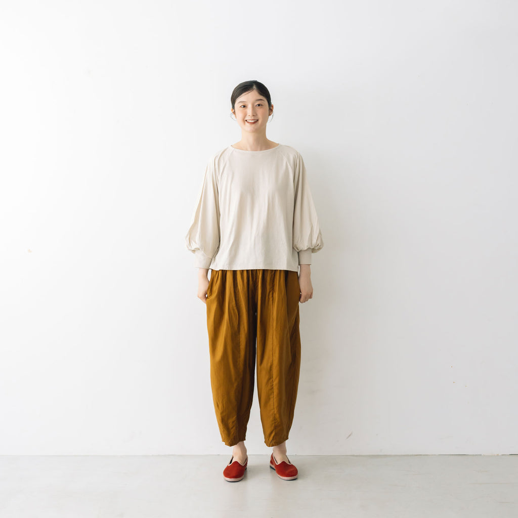 Gauze# スリーブキュリアスプルオーバー