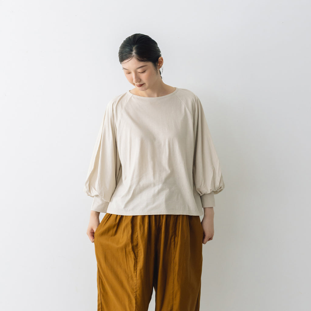 Gauze# スリーブキュリアスプルオーバー