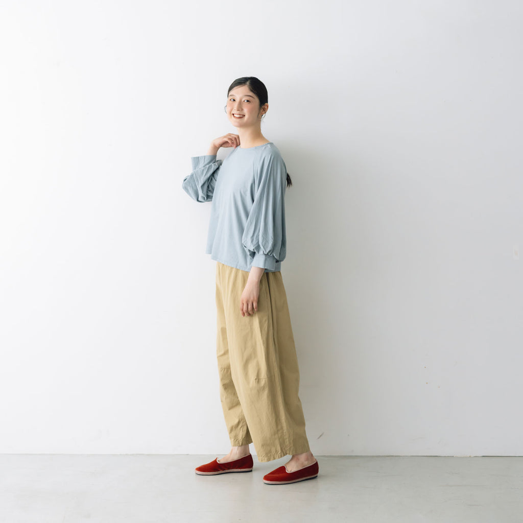 Gauze# スリーブキュリアスプルオーバー