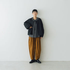 Gauze# ランタンスリーブキルトジャケット