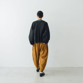 Gauze# ランタンスリーブキルトジャケット