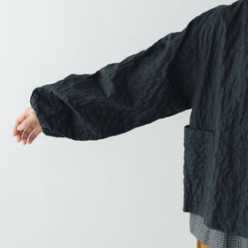 Gauze# ランタンスリーブキルトジャケット