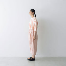 Gauze# リネン ヴィスコース チャーリー パンツ